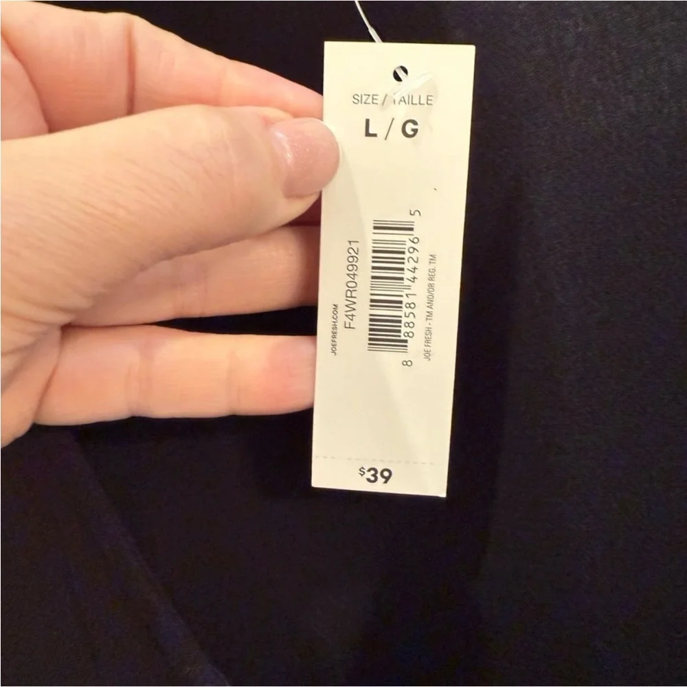 Joe Fresh Ruffle Sleeve V-Neck Dress - Picture 3 of 3